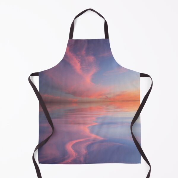 Item preview, Dreamy Pink Clouds Sunset Water Reflection designed and sold by SolutionsArt.