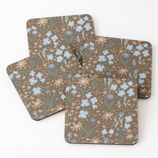 Item preview, Blooming flowers seamless print designed and sold by pinkyfish1010.