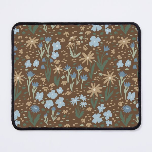 Item preview, Blooming flowers seamless print designed and sold by pinkyfish1010.