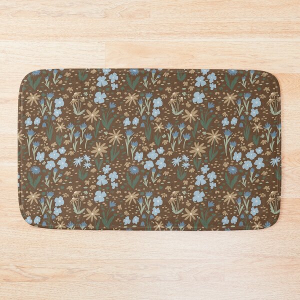 Item preview, Blooming flowers seamless print designed and sold by pinkyfish1010.