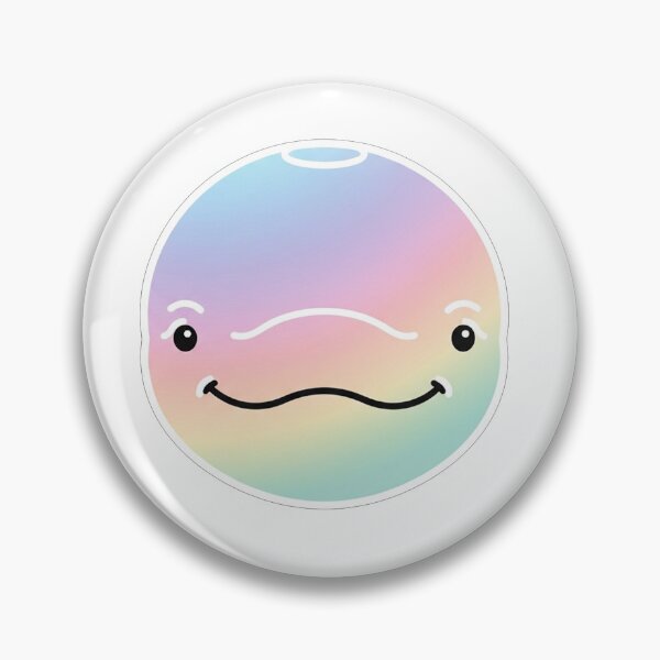 Item preview, Happy Iridescent Blob Face designed and sold by Owcomm.