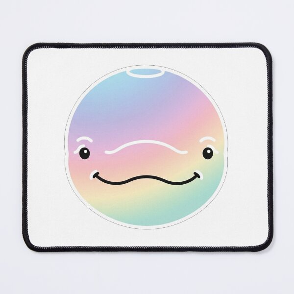 Item preview, Happy Iridescent Blob Face designed and sold by Owcomm.