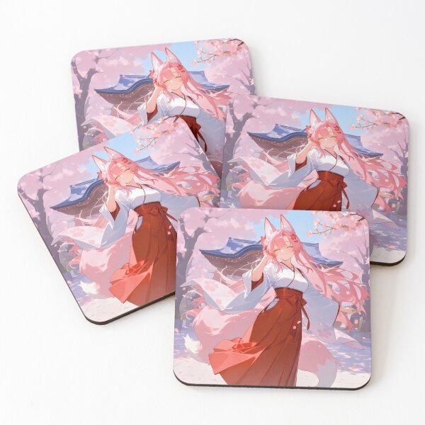 Item preview, Cute Kitsune Anime Girl Sakura designed and sold by Myanimegirlshop.