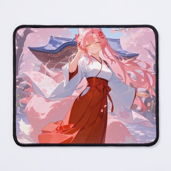 Item preview, Cute Kitsune Anime Girl Sakura designed and sold by Myanimegirlshop.