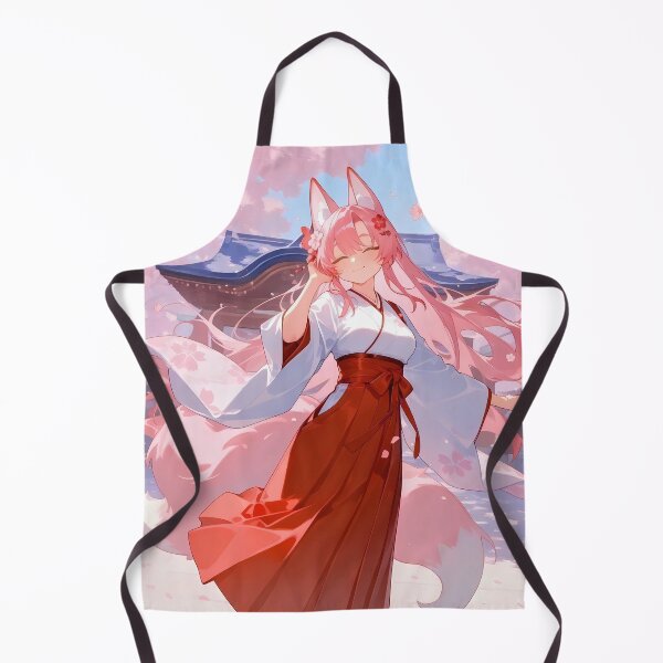 Item preview, Cute Kitsune Anime Girl Sakura designed and sold by Myanimegirlshop.