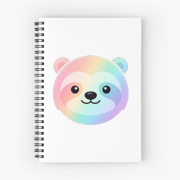 Item preview, Cute Pastel Rainbow Sloth Face designed and sold by Owcomm.