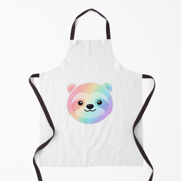 Item preview, Cute Pastel Rainbow Sloth Face designed and sold by Owcomm.