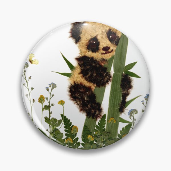 Item preview, Botanical Panda Floral Design designed and sold by JingsFlowerArt.