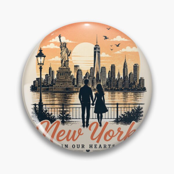 Item preview, New York In Our Hearts Together Is Our Favourite Place To Be designed and sold by BagFactoryUK.