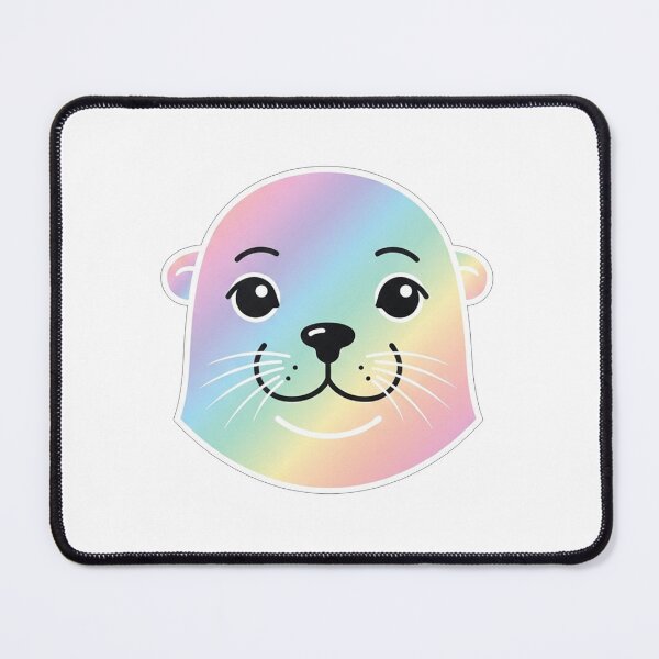 Item preview, Cute Iridescent Sea Otter Face designed and sold by Owcomm.