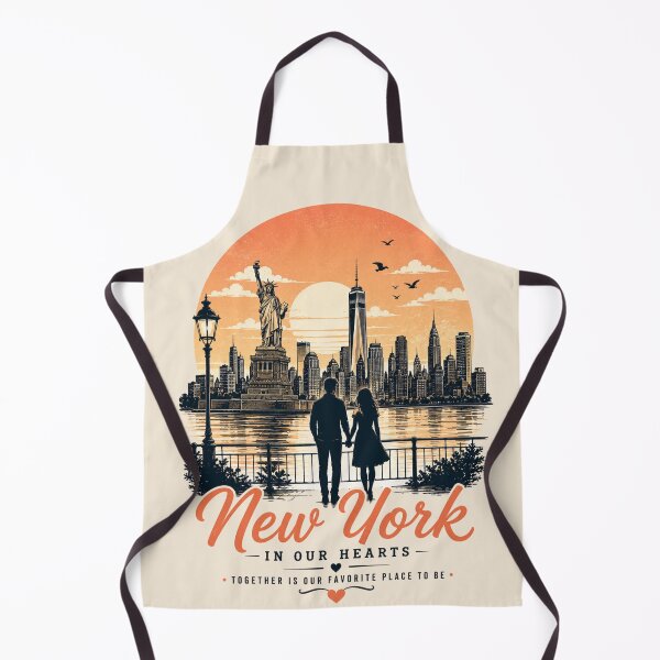 Item preview, New York In Our Hearts Together Is Our Favourite Place To Be designed and sold by BagFactoryUK.