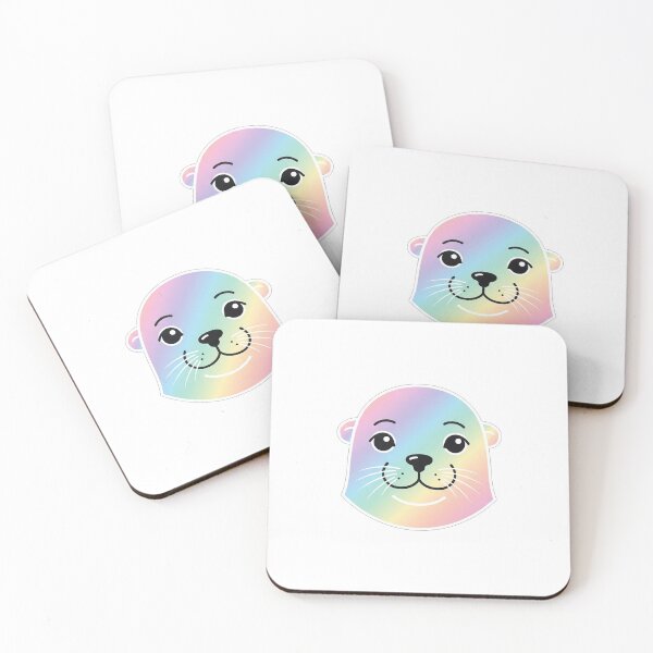 Item preview, Cute Iridescent Sea Otter Face designed and sold by Owcomm.