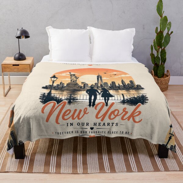Item preview, New York In Our Hearts Together Is Our Favourite Place To Be designed and sold by BagFactoryUK.