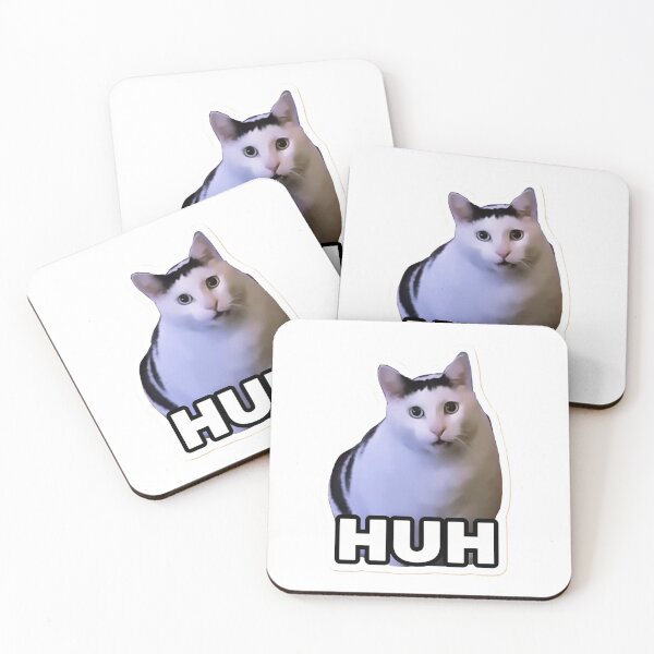 Item preview, Cat Meme 'HUH' designed and sold by Late Theory.
