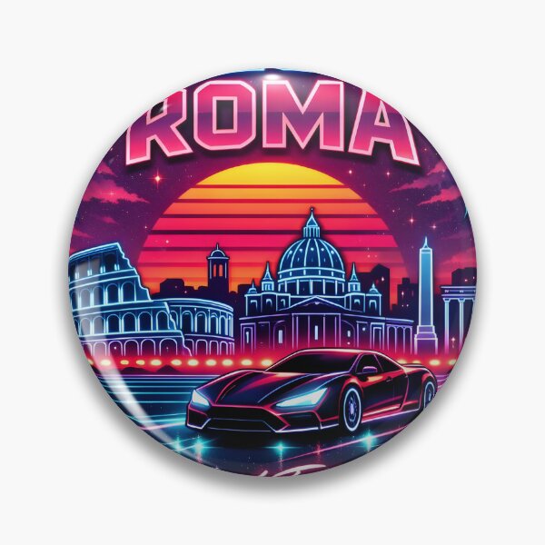 Item preview, Neon Rome Skyline designed and sold by Neo Tokio.