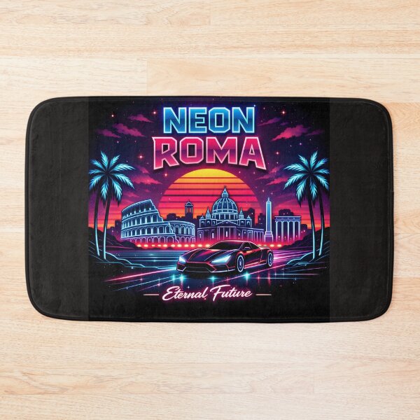 Item preview, Neon Rome Skyline designed and sold by Neo Tokio.