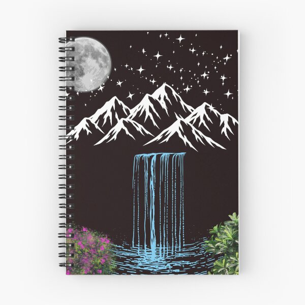 Item preview, Great waterfall in the moonlight designed and sold by Szynszylek03.