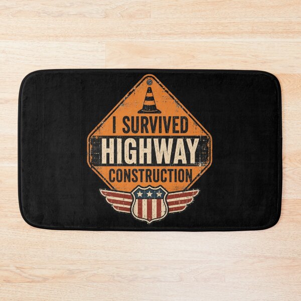 Item preview, I Survived Highway Construction designed and sold by Mr-AShop.