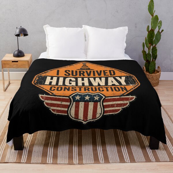 Item preview, I Survived Highway Construction designed and sold by Mr-AShop.
