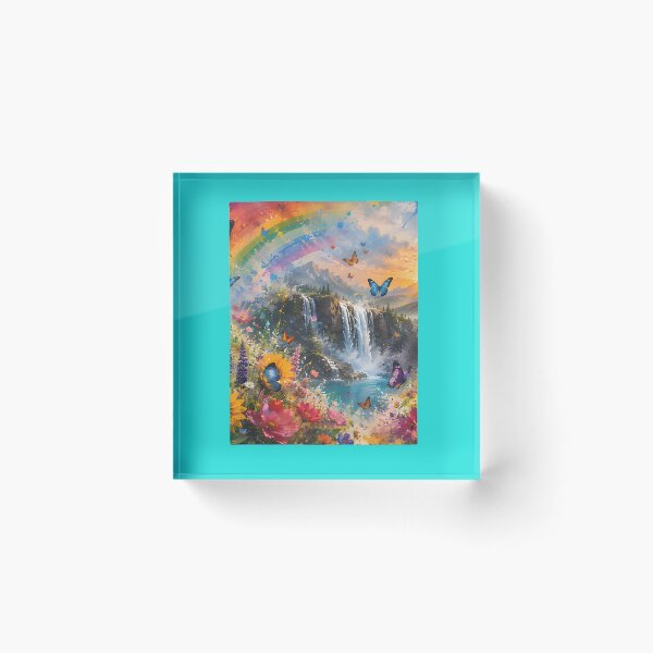 Item preview, Waterfalls Splash designed and sold by Groovy Day's Revival Studio.