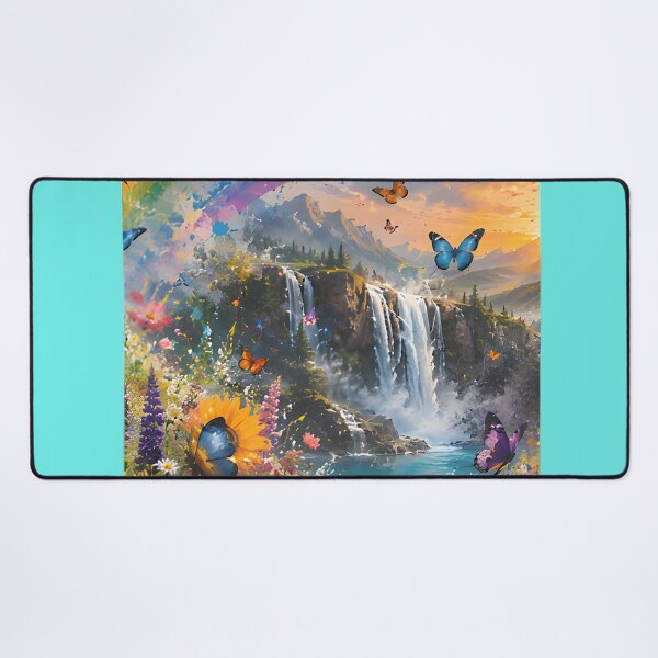 Item preview, Waterfalls Splash designed and sold by Groovy Day's Revival Studio.