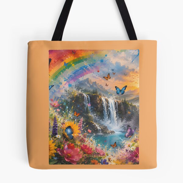 Item preview, Waterfalls Splash designed and sold by Groovy Day's Revival Studio.
