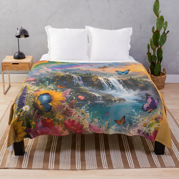 Item preview, Waterfalls Splash designed and sold by Groovy Day's Revival Studio.