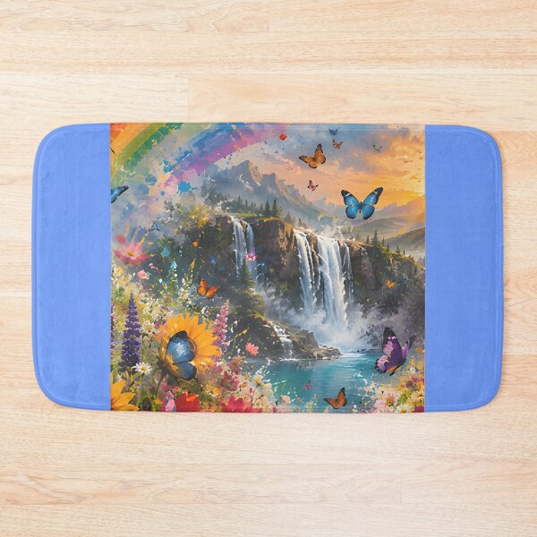 Item preview, Waterfalls Splash designed and sold by Groovy Day's Revival Studio.