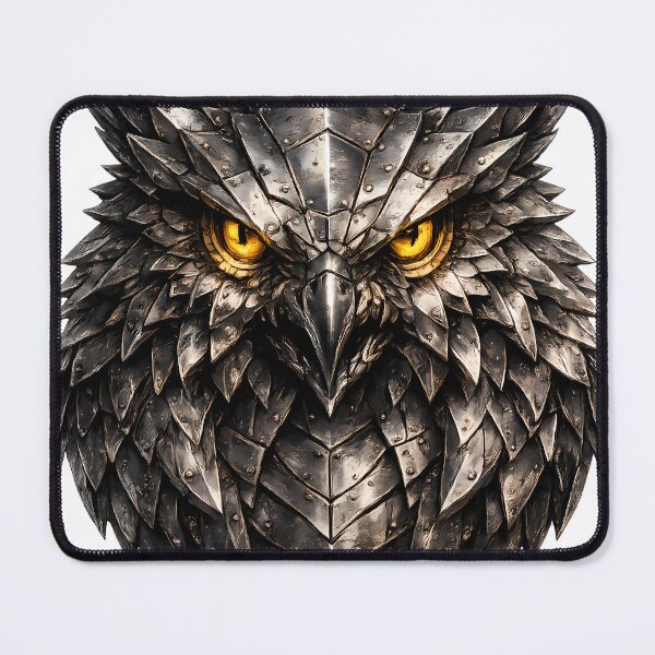 Item preview, Steel Owl V3 – Industrial Metal Owl | Steel Beast Mechanical Guardian designed and sold by SteelCoat Studio.