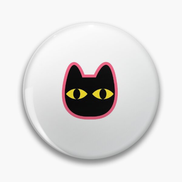 Item preview, Mystic Cat Eyes | Minimal Black Cat Aesthetic Design designed and sold by DripKick.