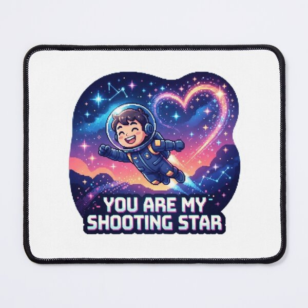 Item preview, You Are My Shooting Star Sticker designed and sold by Imaginarium of Chaos falcon88 .