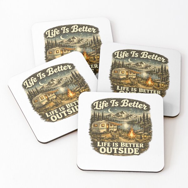 Item preview, Life Is Better Outside designed and sold by ONEZEROART.