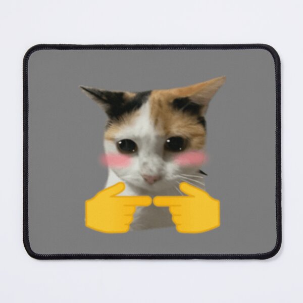 Item preview, Cat Meme 'Shy' designed and sold by Late Theory.