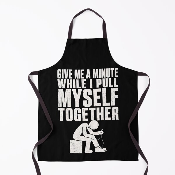 Item preview, Give Me a Minute While I Pull Myself Together – Funny Skeleton Mood designed and sold by THREE LITTLE BEANS.