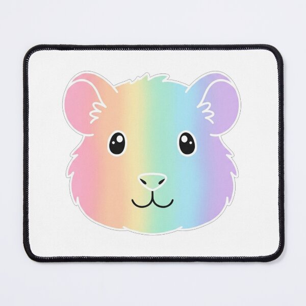 Item preview, Rainbow Guinea Pig Face designed and sold by Owcomm.