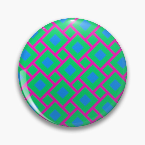 Item preview, Polysexual Pride Geometric Square Pattern designed and sold by SweetLilith.