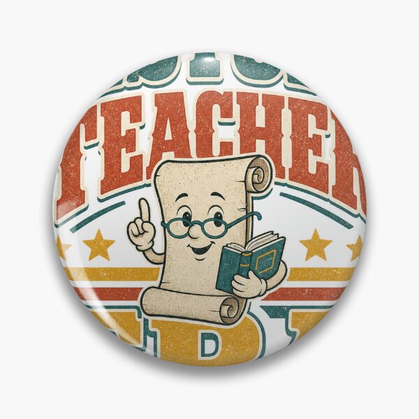 Item preview, History Teacher Era - Retro Teacher Humor Illustration designed and sold by VisualArtsOasis.