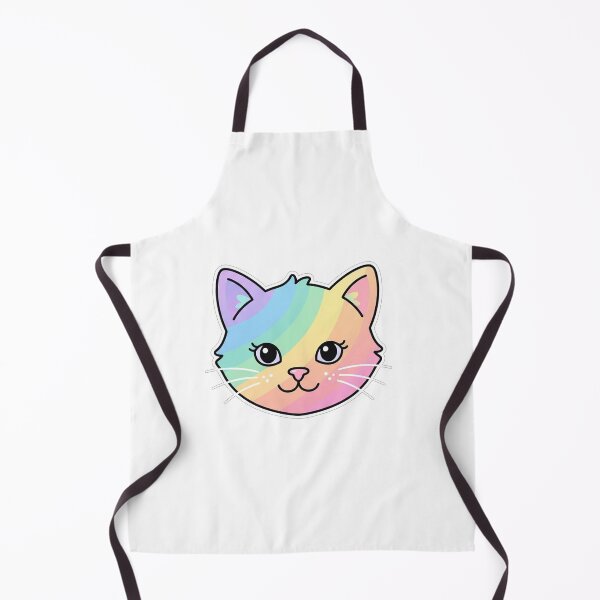 Item preview, Rainbow Pastel Kitten Face designed and sold by Owcomm.