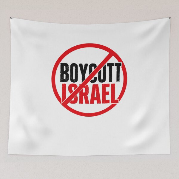 Item preview, Boycott Israel Political Statement Palestine Human Rights Activism designed and sold by RetroMini2026.