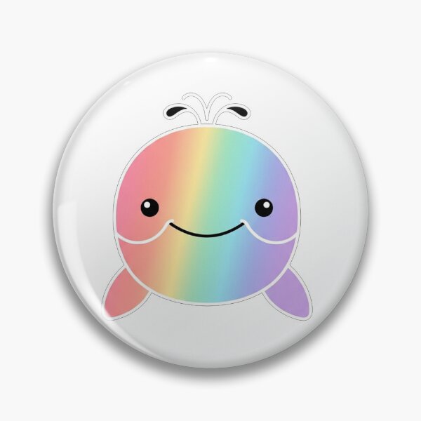 Item preview, Cute Rainbow Whale designed and sold by Owcomm.