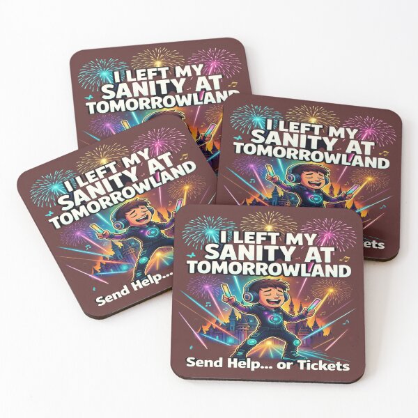 Item preview, I Left My Sanity at Tomorrowland – Send Help or Tickets | Funny EDM Festival T-Shirt | Rave Lover Graphic Tee | Electronic Music Festival Gift designed and sold by Sushikidsntoddlers.