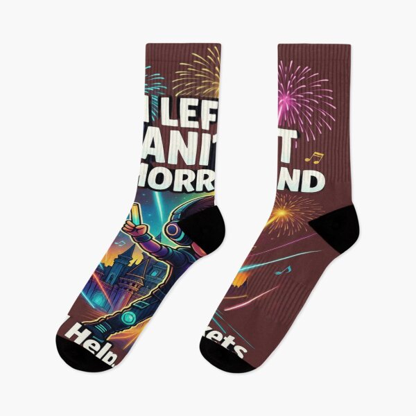 Item preview, I Left My Sanity at Tomorrowland – Send Help or Tickets | Funny EDM Festival T-Shirt | Rave Lover Graphic Tee | Electronic Music Festival Gift designed and sold by Sushikidsntod.
