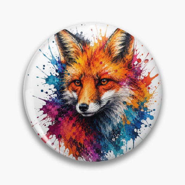 Item preview, Color Splash Fox designed and sold by PeterPunkt.