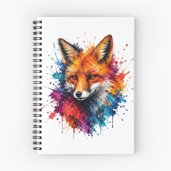 Item preview, Color Splash Fox designed and sold by PeterPunkt.
