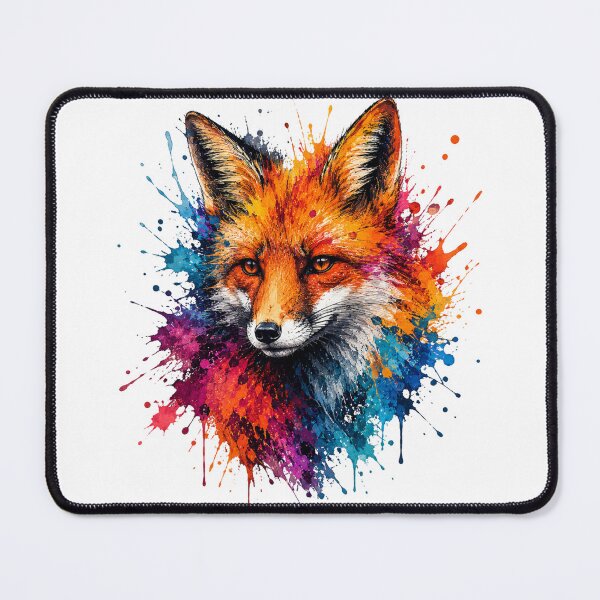 Item preview, Color Splash Fox designed and sold by PeterPunkt.