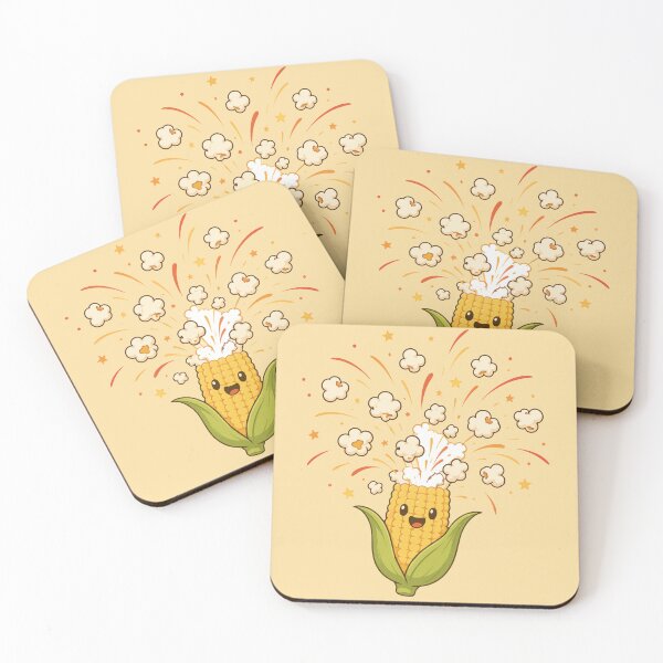 Item preview, Cute Kawaii POP-Corn designed and sold by pixiedustpaint.