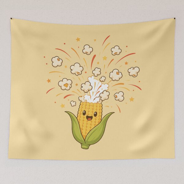 Item preview, Cute Kawaii POP-Corn designed and sold by pixiedustpaint.