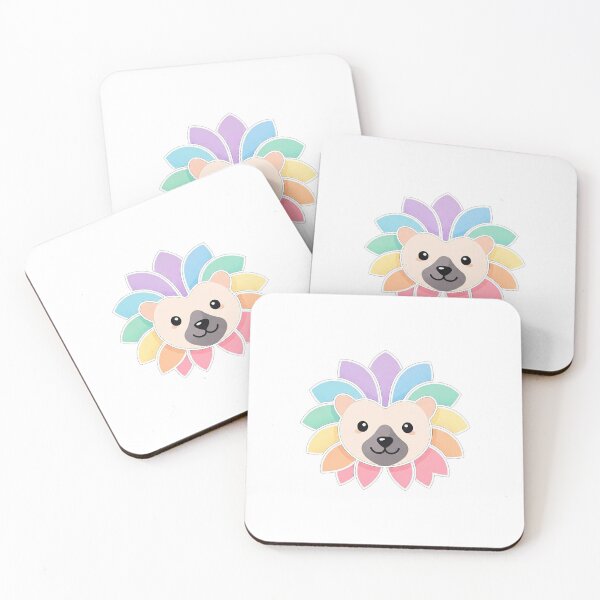 Item preview, Cute Pastel Rainbow Hedgehog designed and sold by Owcomm.