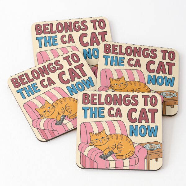 Item preview, The TV Remote Belongs To The Cat Now designed and sold by nowellacorten.