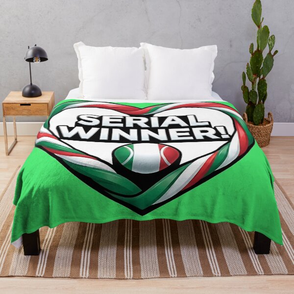 Item preview, Serial Winner - Italian Tennis Flag Tennis Ball designed and sold by ToxicInkArt.